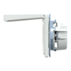 Imagem de D-Life - Tomada 2P+T com obturadores e tampa - IP44 - 16A - Branco