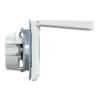 Imagem de D-Life - Tomada 2P+T com obturadores e tampa - IP44 - 16A - Branco