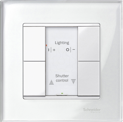 Mostrar detalhes para Pulsador Dinamico 2 elementos plus branco polar brilhante System M Imagem de Pulsador Dinamico 2 elementos plus branco polar brilhante System M