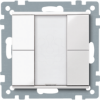 Imagem de Pulsador Dinamico 2 elementos plus branco polar brilhante System M