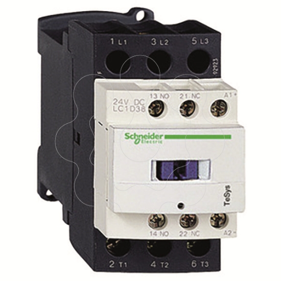 Imagem de TeSys D contactor   3P3 NO   AC 3   = 440 V 38 A   380 V AC 50/60 Hz coil