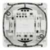 Imagem de Mureva Styl - Comutador de escada - encastrar/saliente - IP55 - 16A - Branco