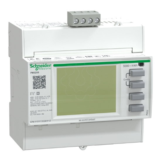 Imagem de PM3255 contador de energia - 2 digital I - 2 digital O - RS485