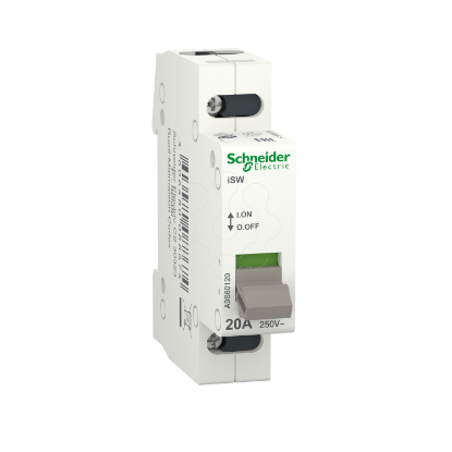 Mostrar detalhes para iSW Interruptor seccionador 1 polo - 20 A - 250 V Imagem de iSW Interruptor seccionador 1 polo - 20 A - 250 V