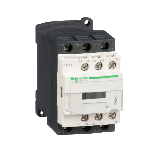 Imagem de Contactor Tesys D - 3P(3 NA) - AC-3 - <= 440 V 18 A - 24 V CC bobina