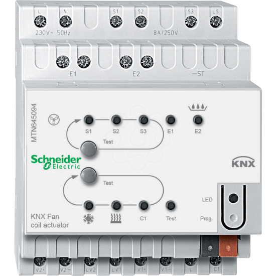 Imagem de Módulo atuador de fan coil KNX REG-K