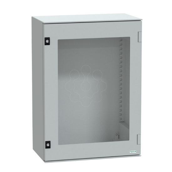Imagem de Caixa poliester monobloco IP66 - 747x536x300mm porta envidracada