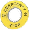 Imagem de Etiqueta "emergenciagency stop" 3d