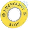 Imagem de Etiqueta "emergenciagency stop" 3d