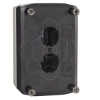 Imagem de Estacao de controlo vazia - xal-d - plastico - 2 aberturas horizontais