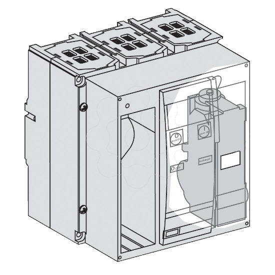 Imagem de Disjuntor Compact NS800N Ext - 800 A - 4P - fixo - sem relé