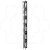 Imagem de Gestor de Cabo Vertical para NetShelter SX 42U com 750 mm de Largura Qtd. 2