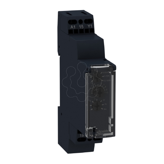 Imagem de Tempo de atraso de retransmissao 10 funcoes - 1 s..100 h - 12 v ac / dc - 1 oc