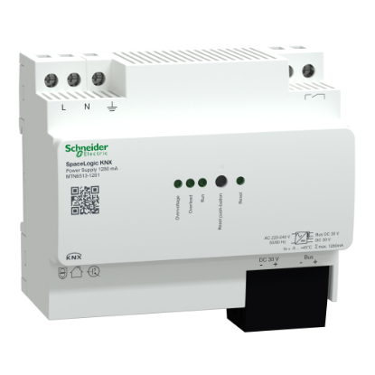 Mostrar detalhes para Fonte de alimentacao Spacelogic knx REG K/1280 mA Imagem de Fonte de alimentacao Spacelogic knx REG K/1280 mA