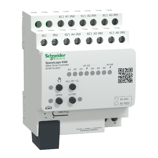 Imagem de Spacelogic KNX controlador da unidade de valvula