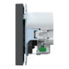 Imagem de D-Life - Tomada 2P+T + Carregador 2xUSB - 2.4A - 16A - Antracite