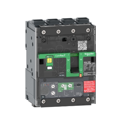 Mostrar detalhes para ComPacT Disjuntor NSXm160E 16kA CA 4P 160A 41 ELINK Imagem de ComPacT Disjuntor NSXm160E 16kA CA 4P 160A 41 ELINK