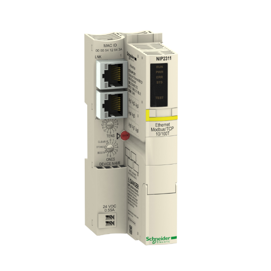 Imagem de Modulo de interface de rede padrao STB - Ethernet modbus TCP/IP - 10...100 Mbits