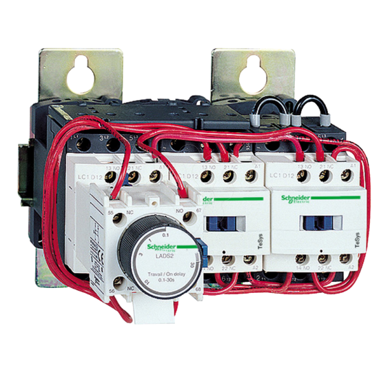 Imagem de Arrancador estrela triangulo Tesys D   3 x 3P 3 NA   150 A   230 V CA bobina