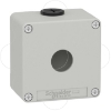 Imagem de Harmony XAP XB2 SL estacao de controlo vazia liga de zinco gris M20 1 furo 22mm 80 x 80 x 515 UL cULus