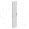 Imagem de Porta opaca PrismaSeT P IP55 L300