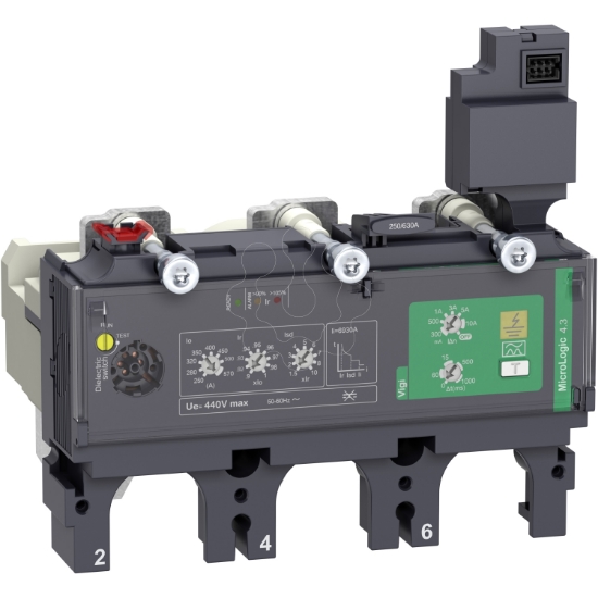 Imagem de ComPacT Disparador NSX400 CA 3P3D 400A 43