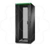 Imagem de Easy Rack 800mm/42U/1200mm com teto painel lateral rodas pes e 4 suportes sem fundo preto