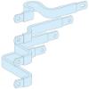 Imagem de Ligadores PrismaSeT P JdB a NSX250 Horizontal Fixo 4P