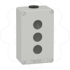 Imagem de Harmony XAP XB2 SL estacao de controlo vazia liga de zinco gris M20 3 furos 22mm 80 x 130 x 515 UL cULus