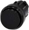 Imagem de Botao de pressao 22mm redondo plastico preto botao de comando