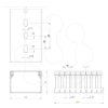 Imagem de 88 Calha cinzento 42x60 U43X