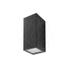 Imagem de Aplique IP44 Cube Small GU10 16 Preto