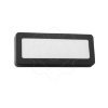 Imagem de Aplique IP65 Grove Diffuser Rectangular LED 3.4 Branco neutro - 4000K ON-OFF Preto