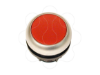 Imagem de Pulsador rasante, 22 mm, Retorno, Rojo, Anillo Titanio