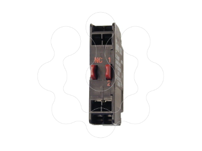 Mostrar detalhes para Elemento de contacto, 1 NC, Montaje posterior, Conexion a presion Imagem de Elemento de contacto, 1 NC, Montaje posterior, Conexion a presion