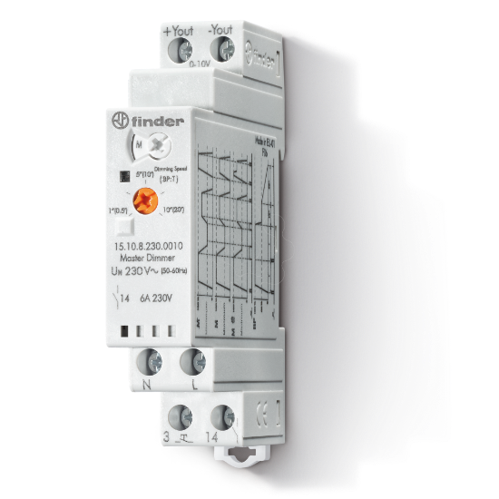 Imagem de MASTER DIMMER 17,5MM 0-10V