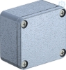 Imagem de Caixa de aluminio 64x58x34 AlG P cinzento prateado 7001