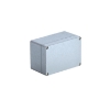 Imagem de Caixa de aluminio 125x80x57 AlG P cinzento prateado 7001