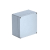 Imagem de Caixa de aluminio 160x160x91 AlG P cinzento prateado 7001