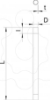 Imagem de Tubo metalico com rosca M16 3000mm St PE50 preto 9005