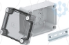 Imagem de Caixa de derivacao lisa com tampa alta transparente 150x116x83 PP/PC cinzento claro 7035