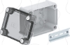Imagem de Caixa de derivacao lisa com tampa alta transparente 150x116x83 PP/PC cinzento claro 7035