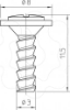 Imagem de Parafuso de fixação para Série T Ø3,5x10, St, G