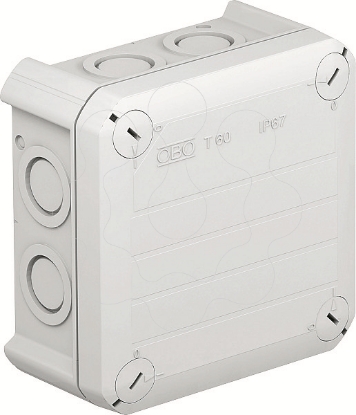 Mostrar detalhes para Caixa de derivacao Entrada M20 114x114x57 PP cinzento claro 7035 Imagem de Caixa de derivacao Entrada M20 114x114x57 PP cinzento claro 7035