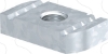 Imagem de Porca corrediça para perfil MS4121/4141 M12, St, ZL