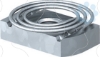 Imagem de Porca corrediça com mola para perfil MS4121/4141 M8, St, F