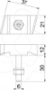 Imagem de Parafuso corrediço para perfil MS5030 M6x30mm, St, ZL