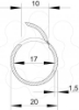 Imagem de Conjunto Quick Pipe Quick Pipe+Abracadeira Quick M20 PVC cinzento claro 7035