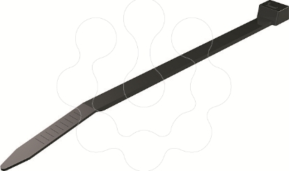 Mostrar detalhes para Abracadeira de fivela resistente a UV 9x760mm PA preto Imagem de Abracadeira de fivela resistente a UV 9x760mm PA preto