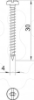 Imagem de Parafuso Golden Sprint Panhead ranhura em cruz 4x30mm St G